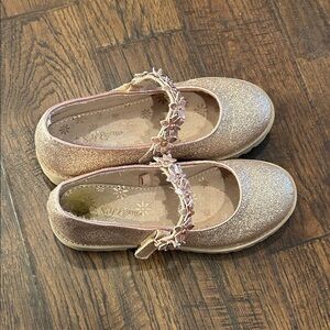 Self Esteem Sparkling Pink Kids Dress Shoes